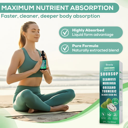 Gravia™️ 10-in-1 Soursop Extract Drops