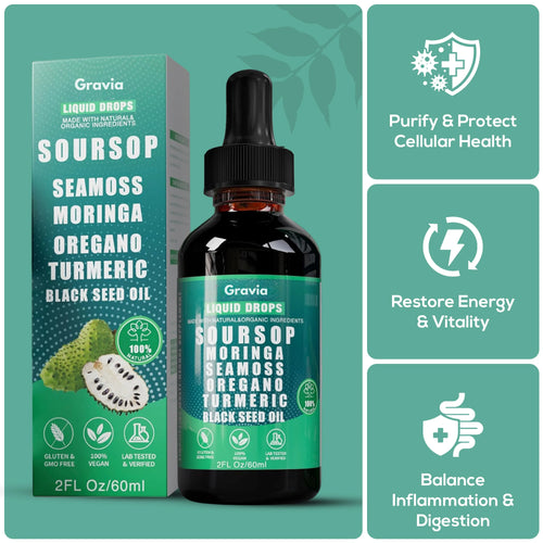 Gravia™️ 10-in-1 Soursop Extract Drops