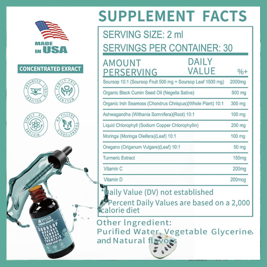 Gravia™️ 10-in-1 Soursop Extract Drops